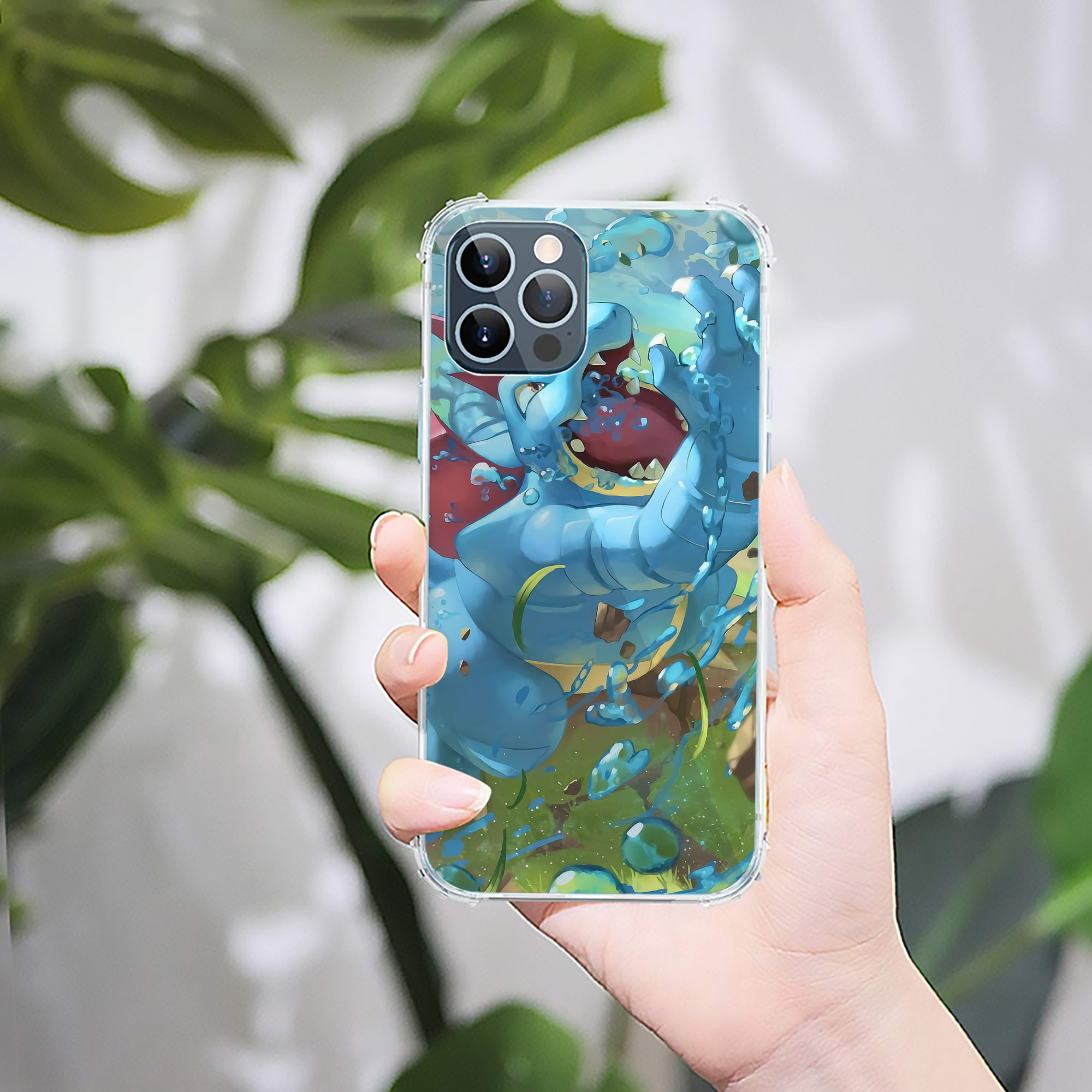 （画像用） ポケットモンスター Pokémon 【iPhone 12シリーズ対応】透明スマホケース（クリアソフトケース）